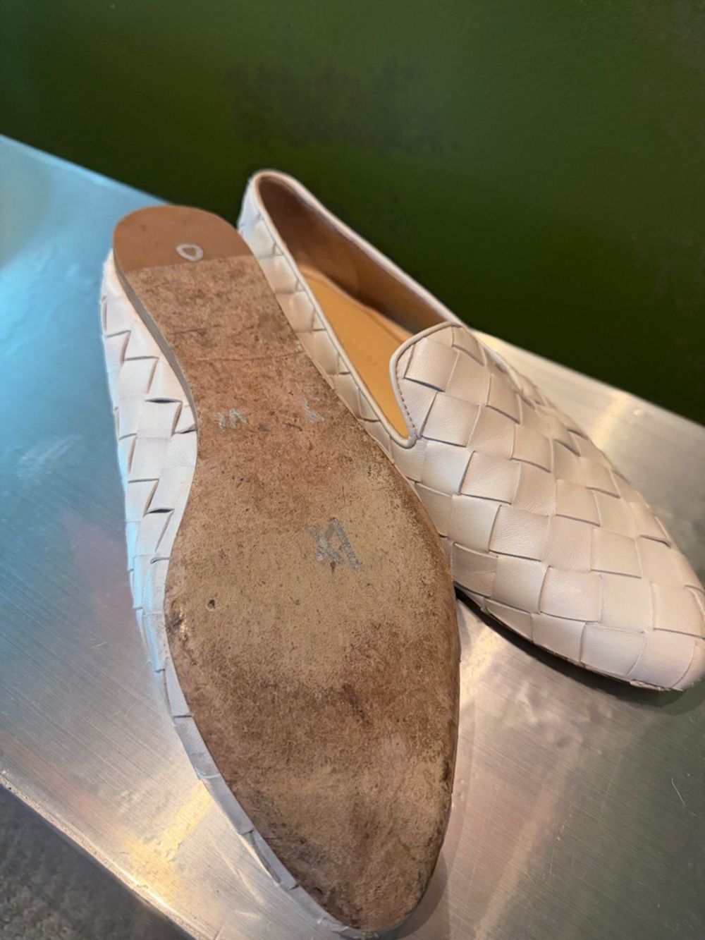 Veronica Beard Women’s Griffin Woven Napa Loafers - Picture 5 of 8